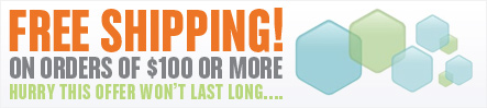 Free Shipping On Orders Of $100 Or More