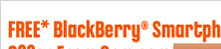 FREE* BlackBerry Smartphone Offer from 6pm.com