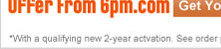 FREE* BlackBerry Smartphone Offer from 6pm.com