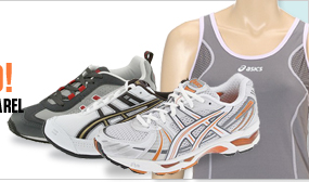 This Weekend! All Asics Footwear & Apparel for Men's, Women's and Kids' is 60% off