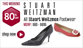 Stuart Weitzman Footwear - 80% off All Styles This Weekend! 