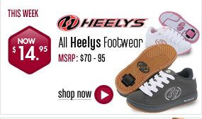 Heelys - 14.95 All Styles This Week! 
