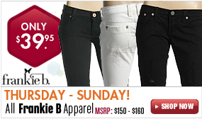 Frankie B Apparel- $39.95 All Styles Thurs. throurgh Sunday! 