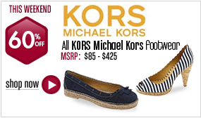 Kors Michael Kors Footwear - 60% off All Styles This Weekend! 