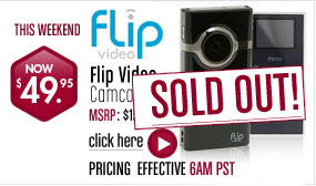 Flip Video Camcorders - $49.95 This Weekend! 