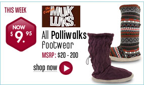 Muk Luks Footwear - All Styles $9.95 This Week! 