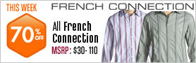 French Connection Apparel - Select Styles 70% off This Week! 