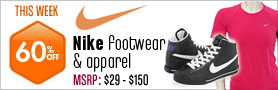 Nike Footwear and Apparel - 60% Off All Styles This Week 