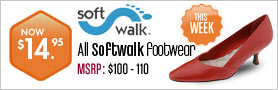 Softwalk Footwear - $14.95 All Styles This Weekend! 