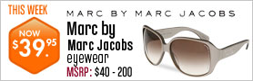 Marc by Marc Jacobs Eyewear $39.95 This Week! 