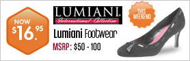 Lumiani Footwear - $16.95 Select Styles This Weekend! 