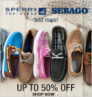 Boat Shoes - Sperry, Sebago and more! Up to 50% off