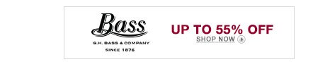 Bass Up to 55% off