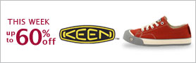 Keen Footwear Up to 60% off This week!