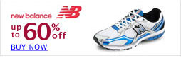 New Balance Footwear All Styles Up to 60% This week