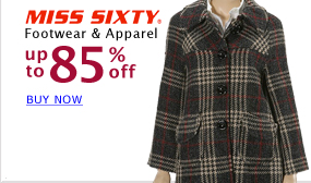 Miss Sixty Apparel and Footwear Up to 85% off Today Only!
