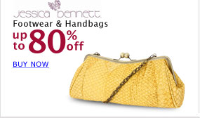 Jessica Bennett Footwear and Handbags Up to 80% off Today Only!