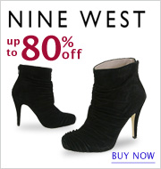 Nine West Footwear - All Styles Up to 80% off Today Only!