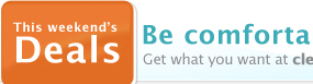 Be comfortable in your own style. Get what you want at clearance prices today.