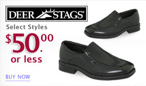 Deer Stags Footwear Select Styles $50 or less This Weekend