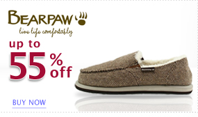 Bearpaw Footwear All Styles Up to 55% off This Weekend