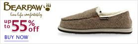 Bearpaw Footwear All Styles Up to 55% off This Weekend