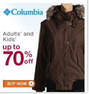 Columbia and Columbia Kids Up to 70% off