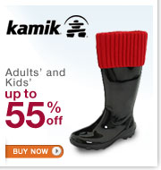 Kamik and Kamik Kids Up to 55% off