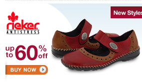 Rieker Up to 60% off