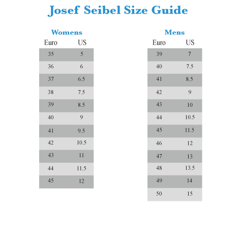 Ml Size Chart