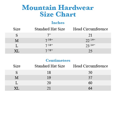 mountain hardwear chart hat beanie drift pillow sizes dome perignon zappos
