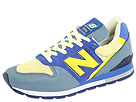 New Balance Classics - M996 (Blue/Yellow) - Footwear