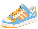 adidas Originals - Forum Lo (White/Nu Orange/Cyan) - Footwear