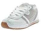 Adio - Corsica W (White/Grey Action Leather) - Footwear by adio (womens womens athletic skate shoes skate shoes technical)