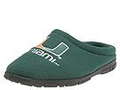 Campus Gear - University of Miami Fleece Slipper (Miami Green) - Footwear