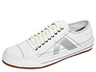 PF Flyers - Number 5 (White/Silver (Canvas)) - Footwear