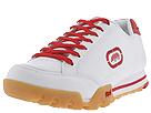 Ecko Red - Cielo - Azure (White Leather/Red Trim) - Footwear