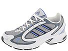 adidas Running - Hyena Runner W (Metallic Silver/Neon Blue/Metal Grey) - Footwear by adidas running (womens womens athletic running performance running neutral cushioning lightweight cushion)
