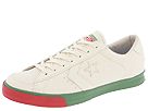 Converse - Pro Lo(Gallery) (White/Green/Red) - Footwear