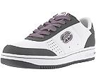 Ecko Red - Cartel - Citten (White Leather/Gray & Lavender Trim) - Footwear