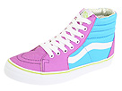Vans - SK8-Hi ((Diaginale) Neon Purple) - Footwear