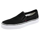 Vans - Classic Slip-On ((Satin) Black) - Footwear
