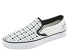 Vans - Classic Slip-On ((Polka Dots) Black/Pewter) - Footwear