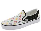Vans - Classic Slip-On ((Zebra Herd) True White/Red) - Footwear