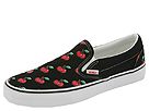 Vans - Classic Slip-On ((Multi Cherries) Black/Red) - Footwear