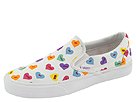 Vans - Classic Slip-On ((Candy Hearts) True White/Paisley Purple) - Footwear