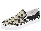 Vans - Classic Slip-On ((Multi Checkerboard) Black/Mineral) - Footwear