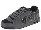 Adio - Bam V.3 (Black/Grey Motif Split Leather) - Footwear by adio (mens mens athletic skate shoes technical)