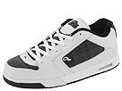 Adio - Bam V.3 (White/Black/Plaid) - Footwear by adio (mens mens athletic skate shoes technical)