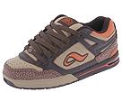 Adio - Corsair Lo (Brown/Beige Embossed Full Grain Leather) - Footwear by adio (mens mens athletic skate shoes technical)